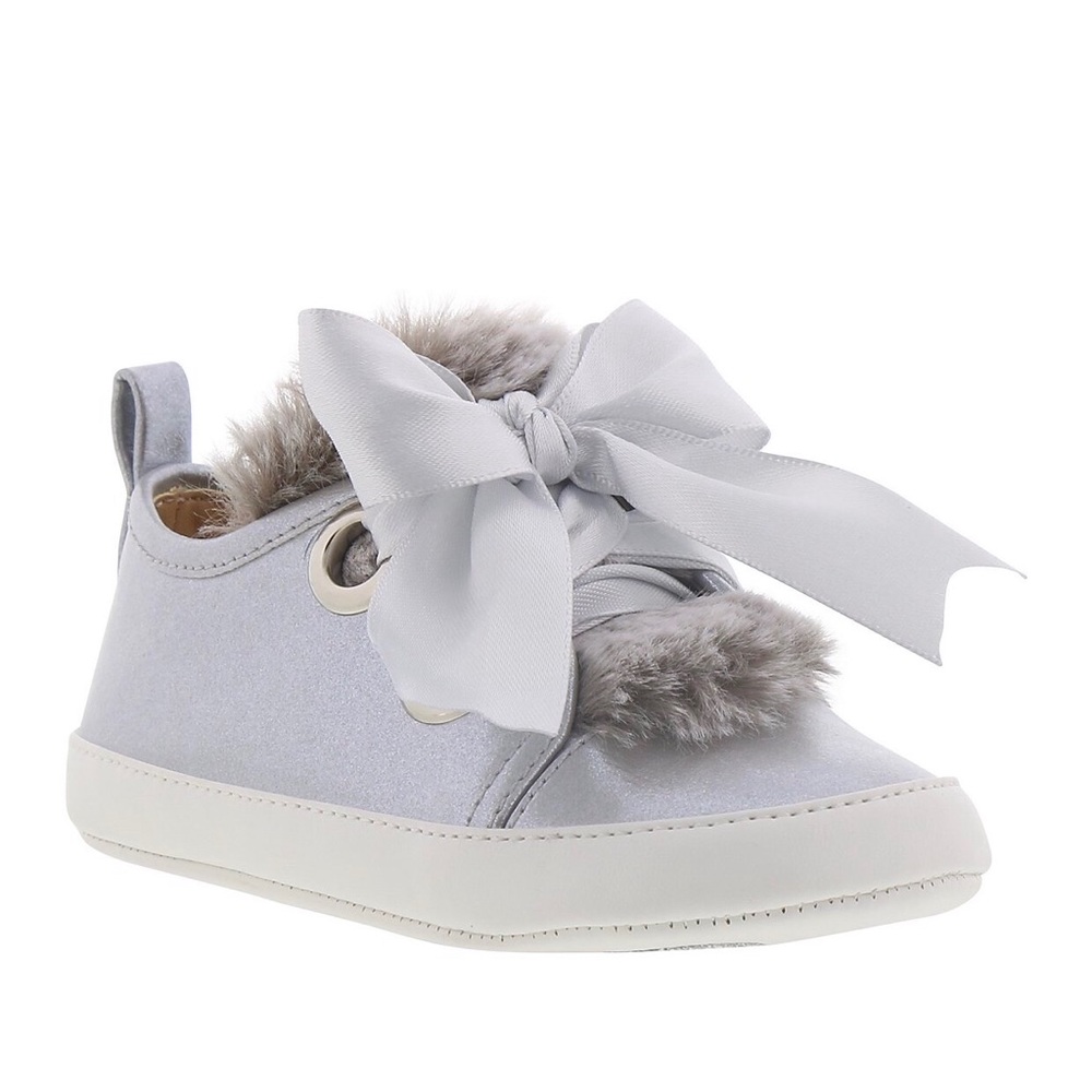 Badgley Mischka Bella Sneakers in Silver
